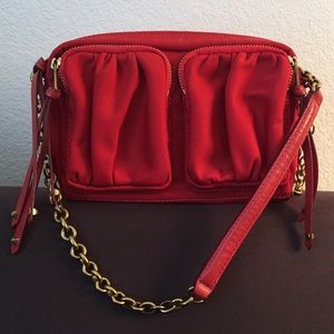 M Z Wallace red shoulder bag